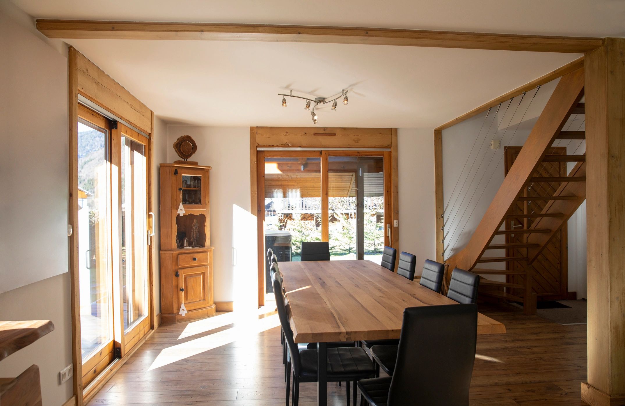 Comfortable interior suited to guest accommodation