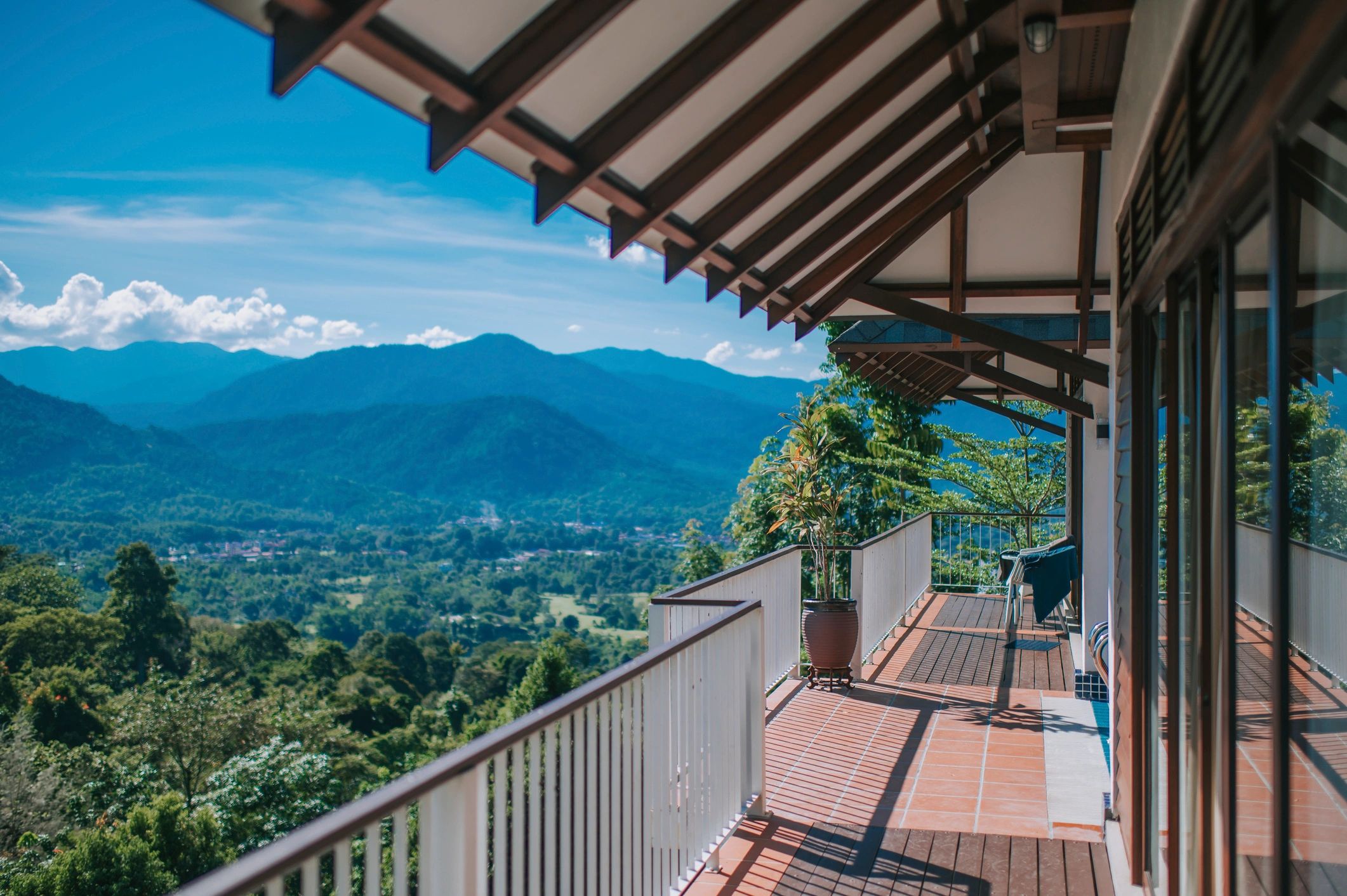 Natural landscape view