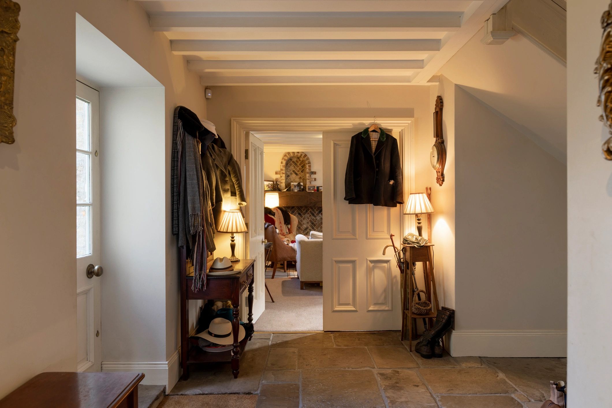 Warm timber interior suitable for a premium consultation-led tiny home brand
